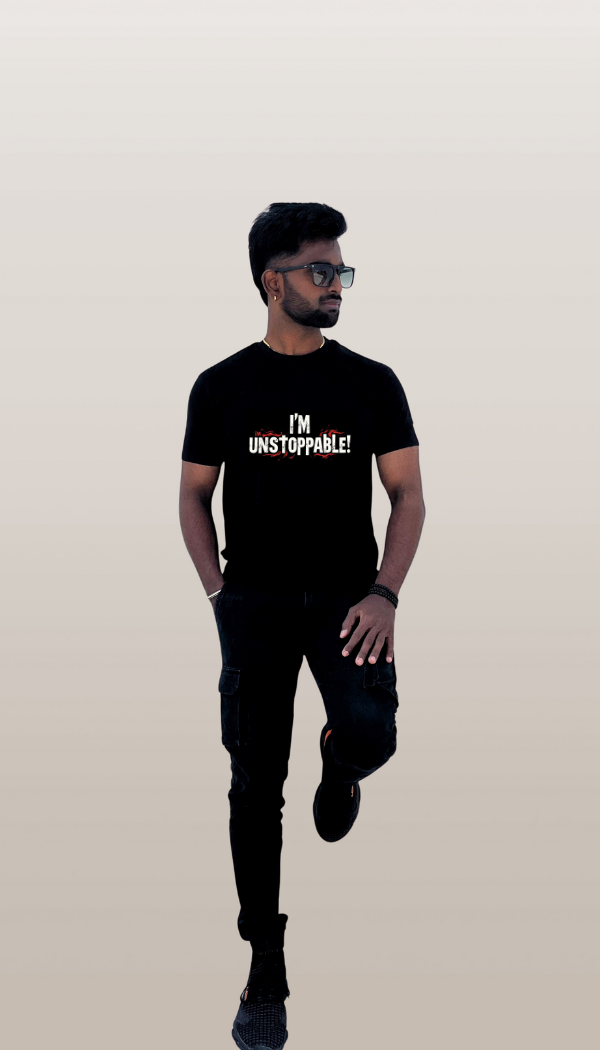 Limitless Spirit Regular Tee: I’m Unstoppable Edition T-shirt